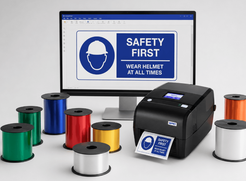print-safety-signs-with-idprt-barcode-printer